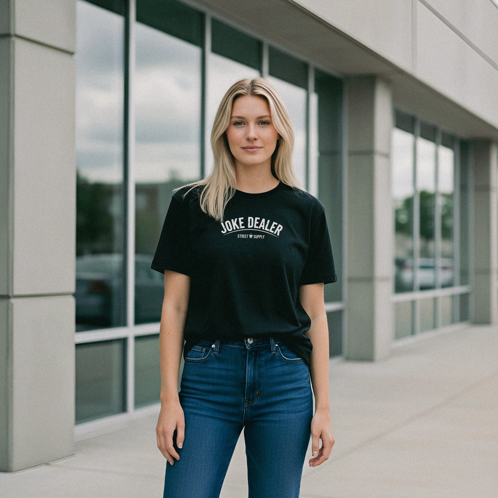 Joke Dealer Tee – Comfort Colors (Black)