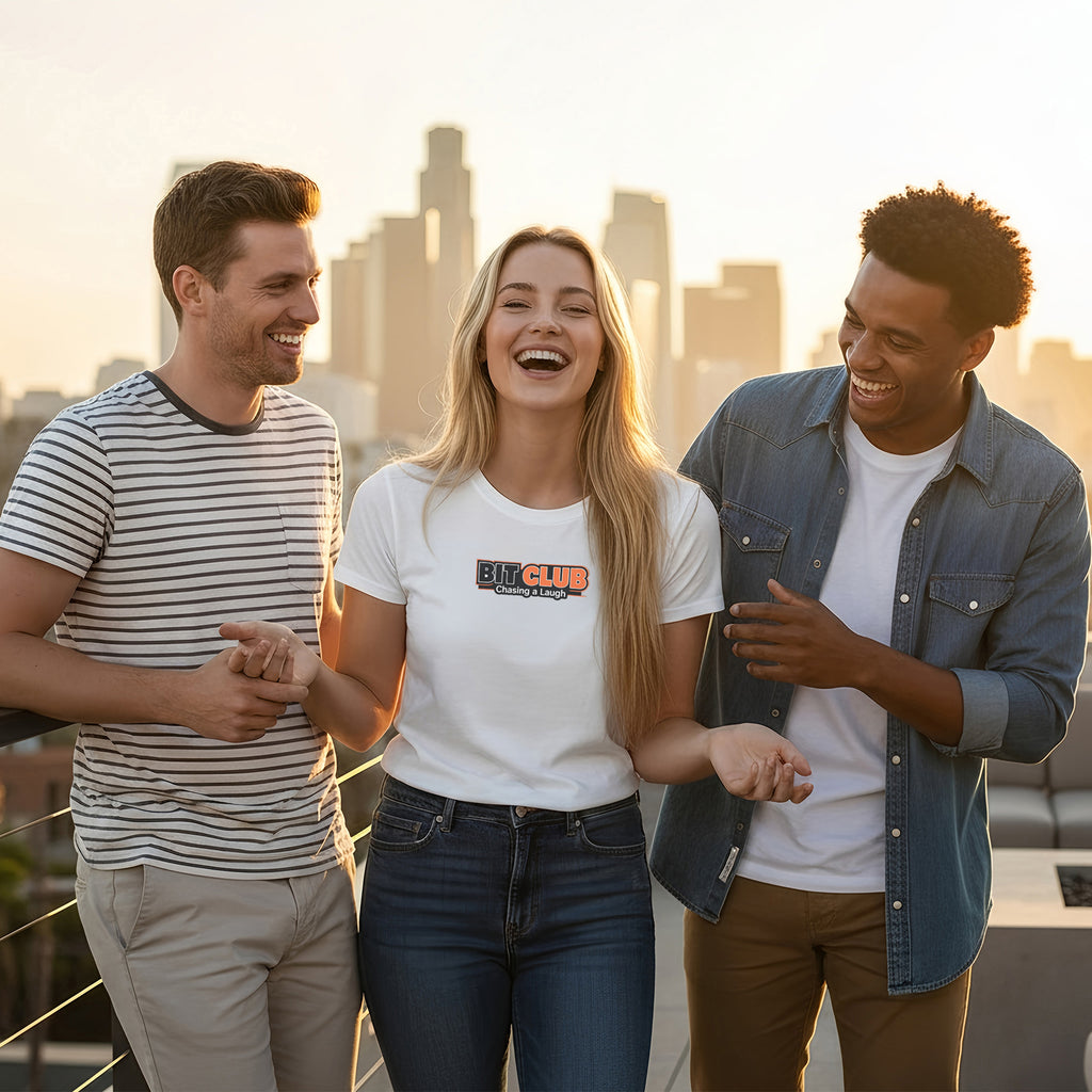 Bit Club Tee – Comfort Colors (White)