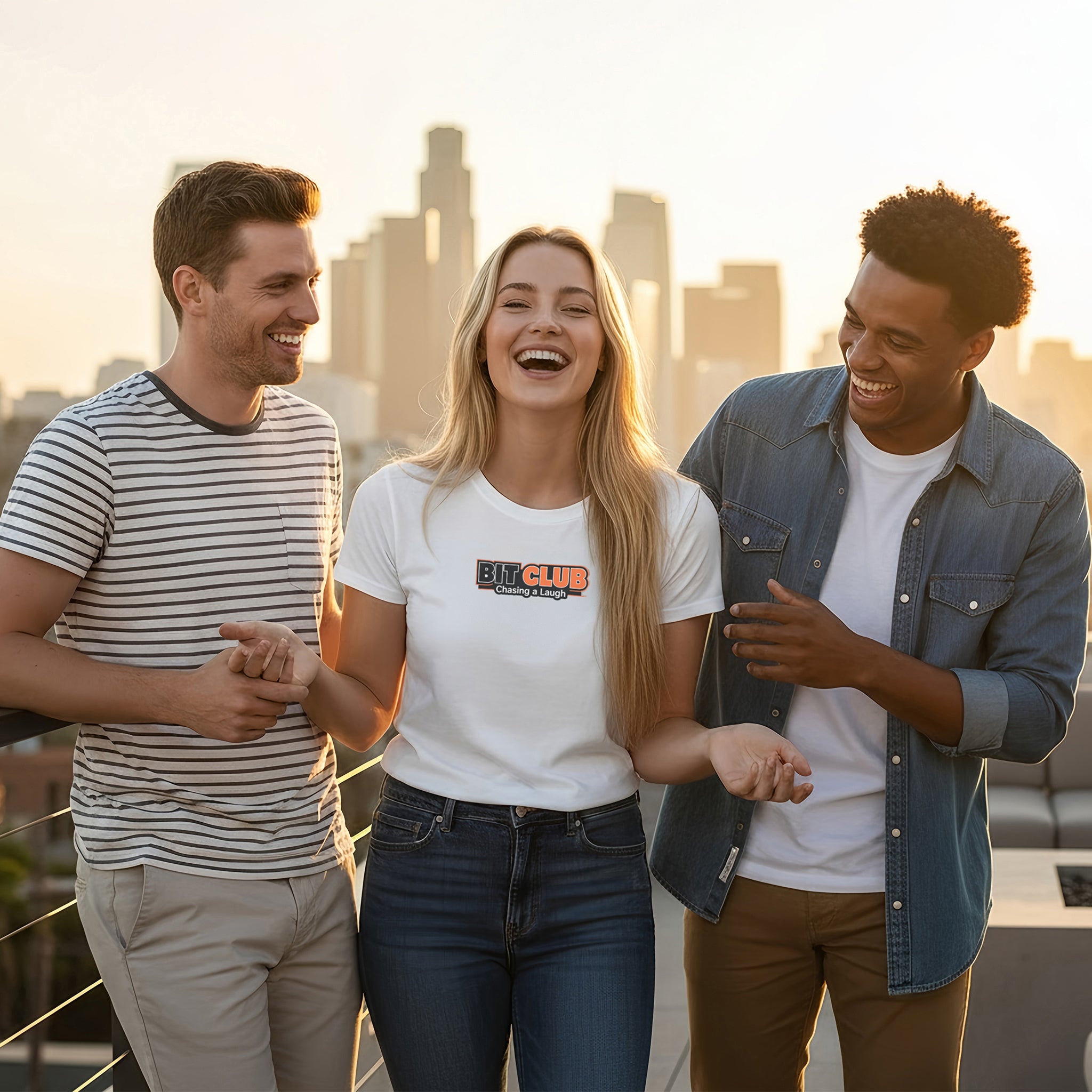 Bit Club Tee – Comfort Colors (White)