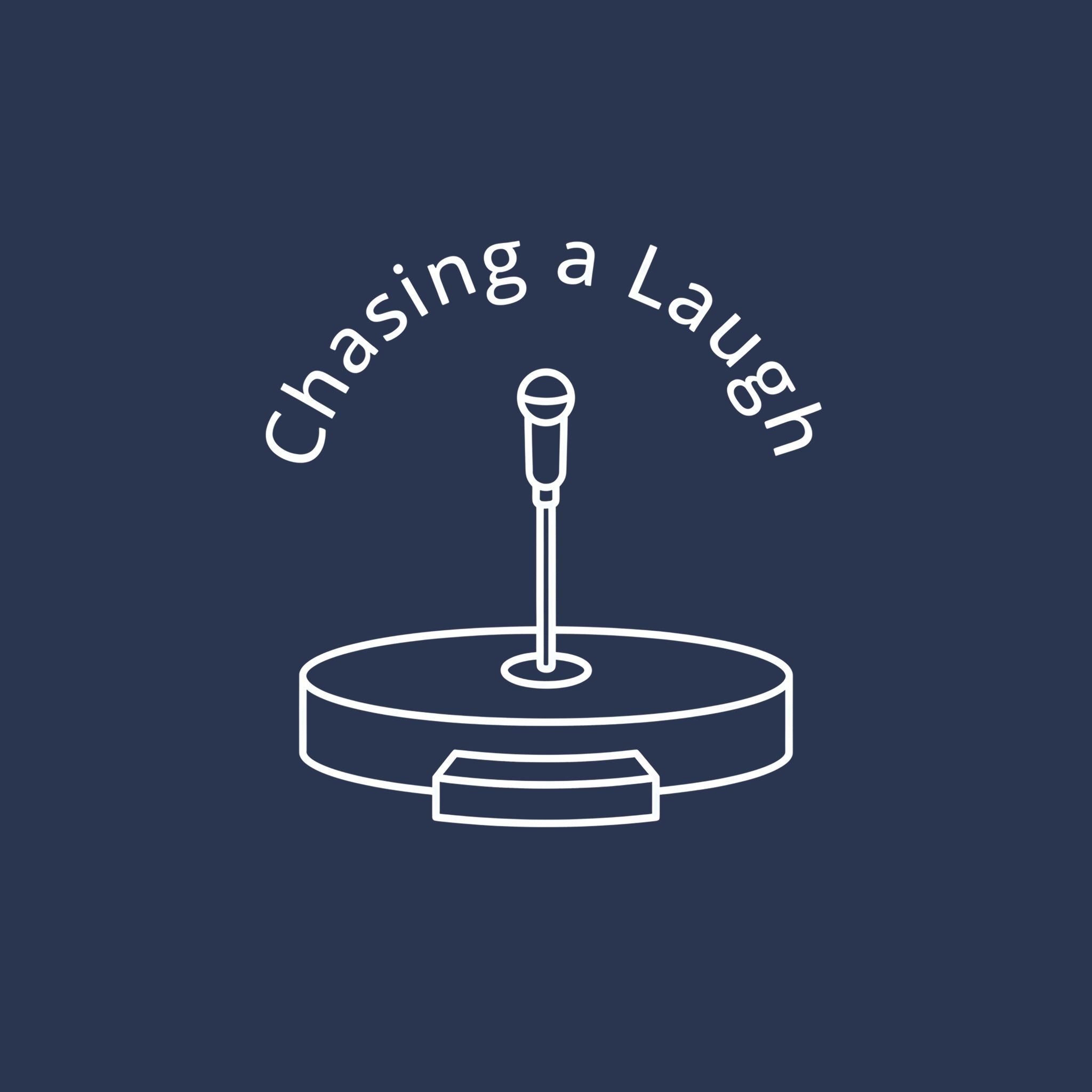 Chasing a Laugh T-Shirt – Comfort Colors (White) | V2