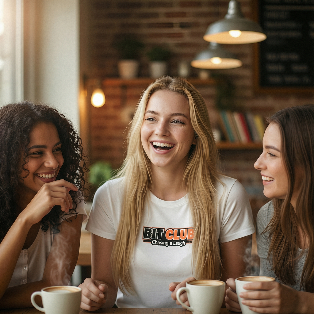 Bit Club Tee – Comfort Colors (White)